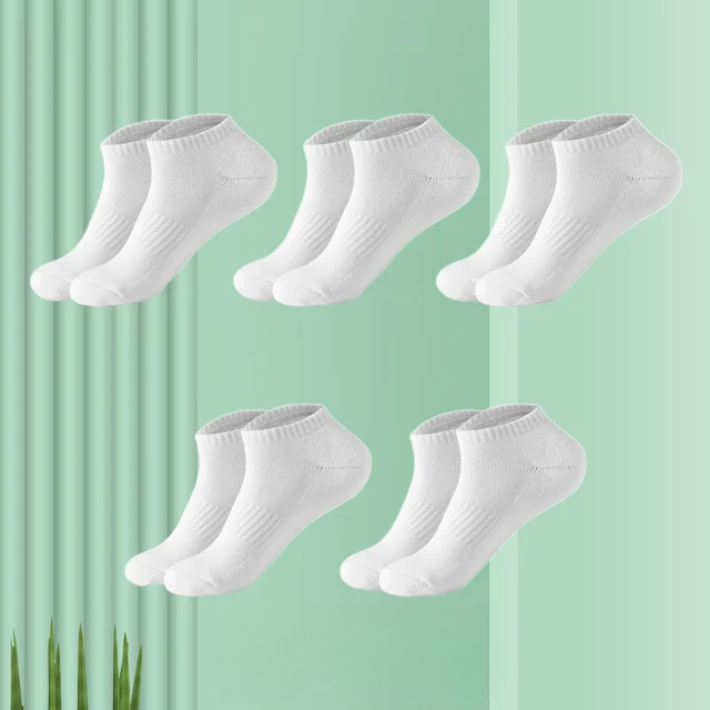 Chaussettes Simples en Coton Pack 5
