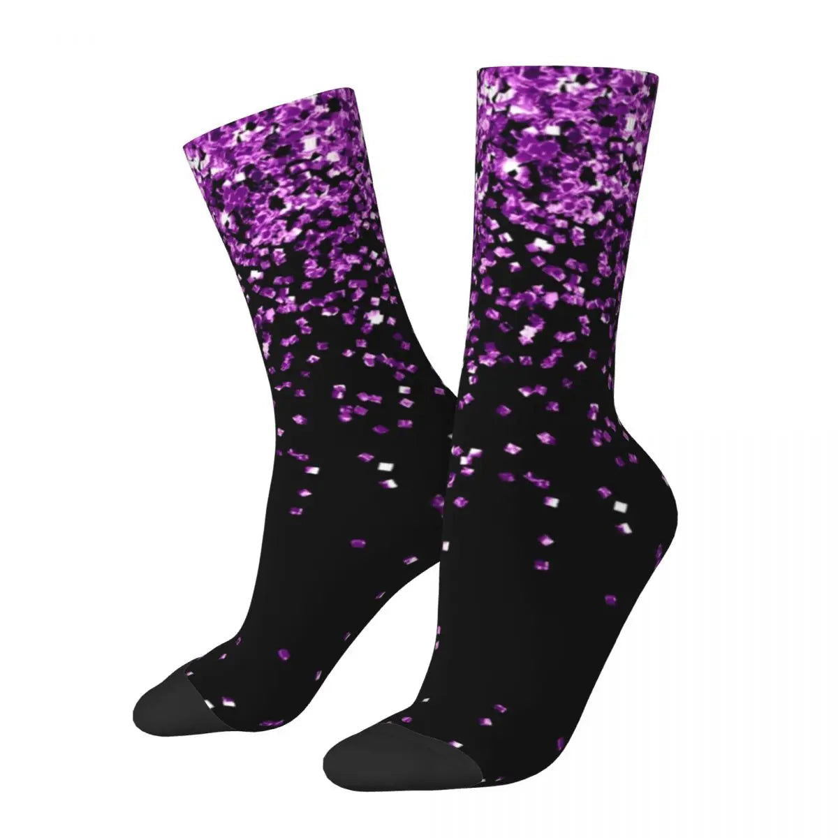 Chaussettes à Paillettes Viollettes
