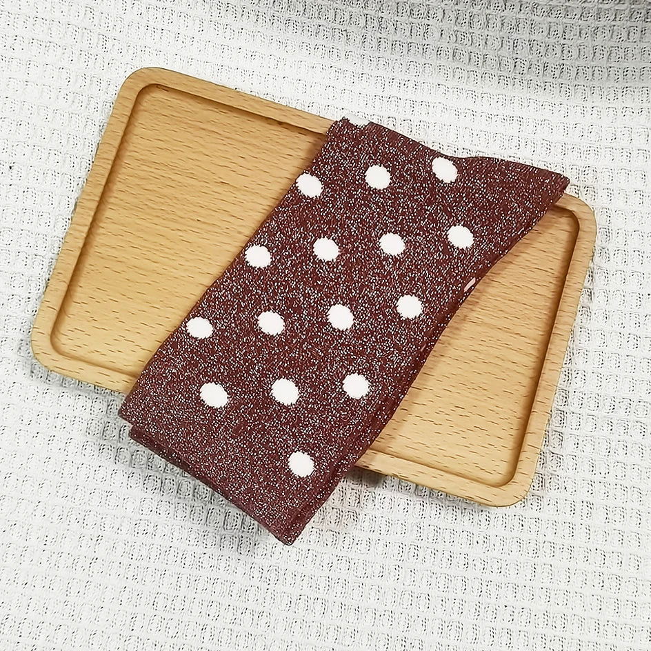 Chaussettes à Paillettes a Points