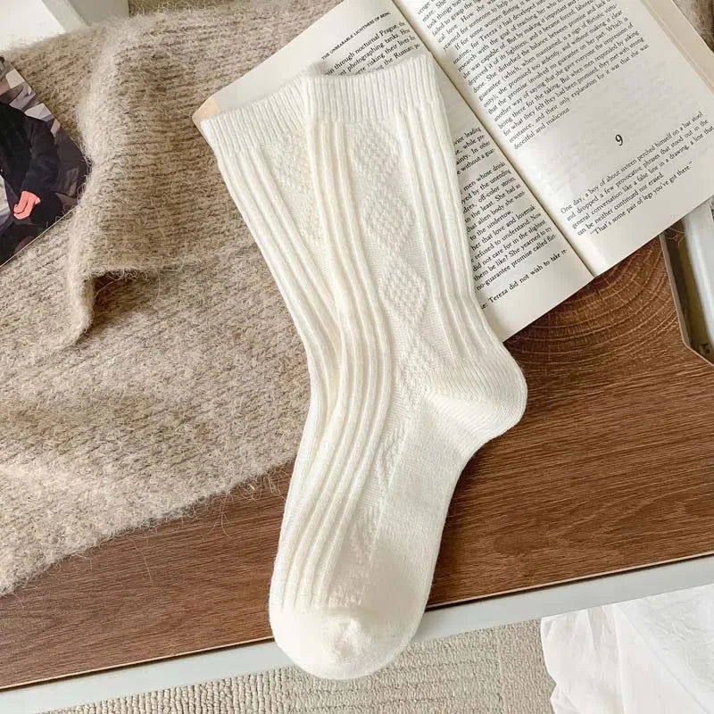 Chaussettes d'Hiver en Cachemire