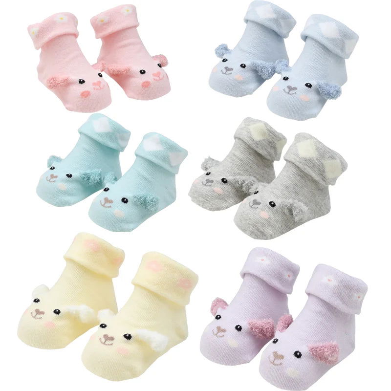 Chaussettes de Naissance Antidérapantes