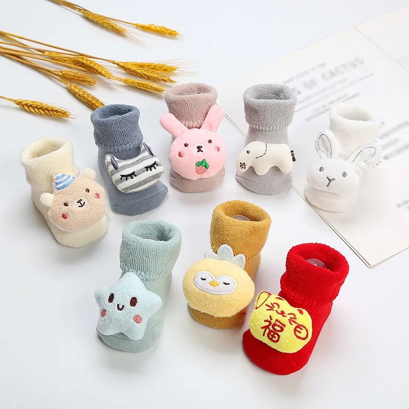 Chaussettes de Naissance Élastiques