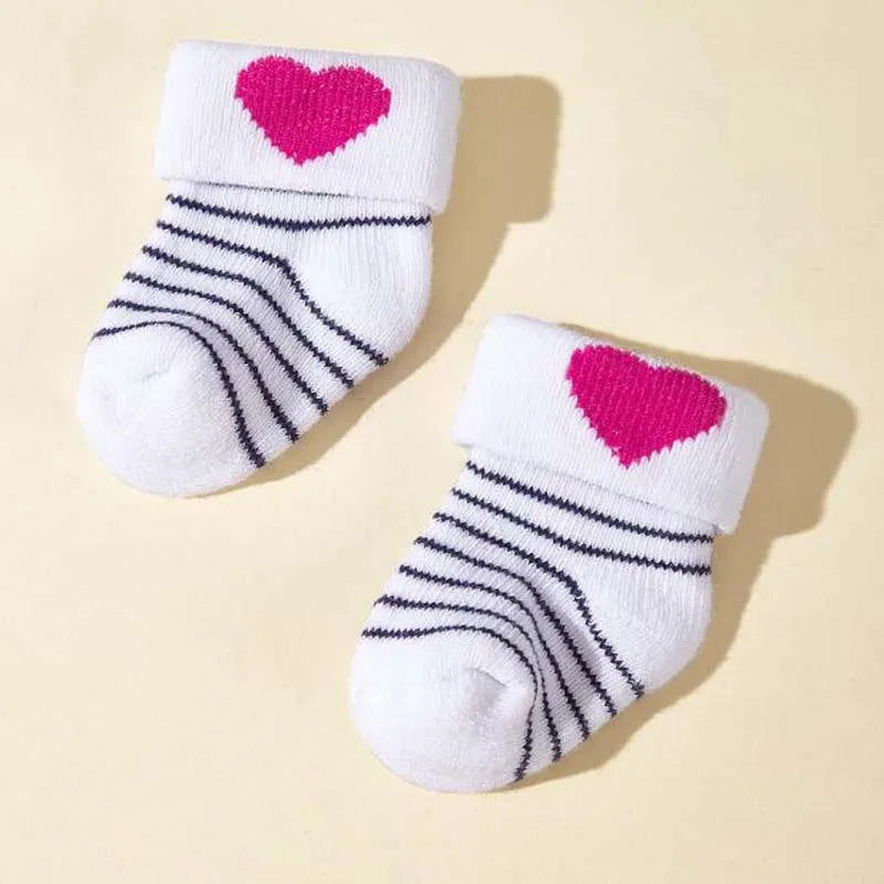 Chaussettes de Naissance pour Fille Pack 3