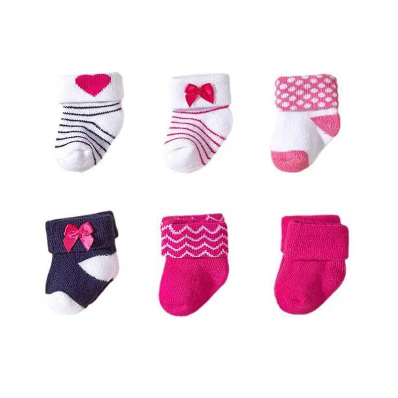 Chaussettes de Naissance pour Fille Pack 3