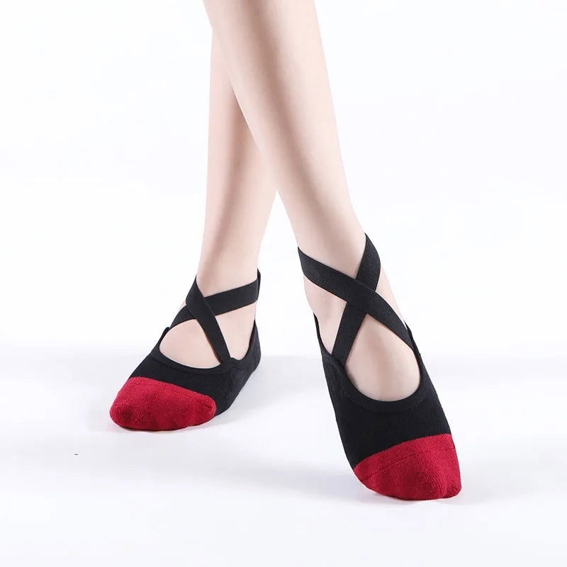 Chaussettes de Pilates avec Bandage