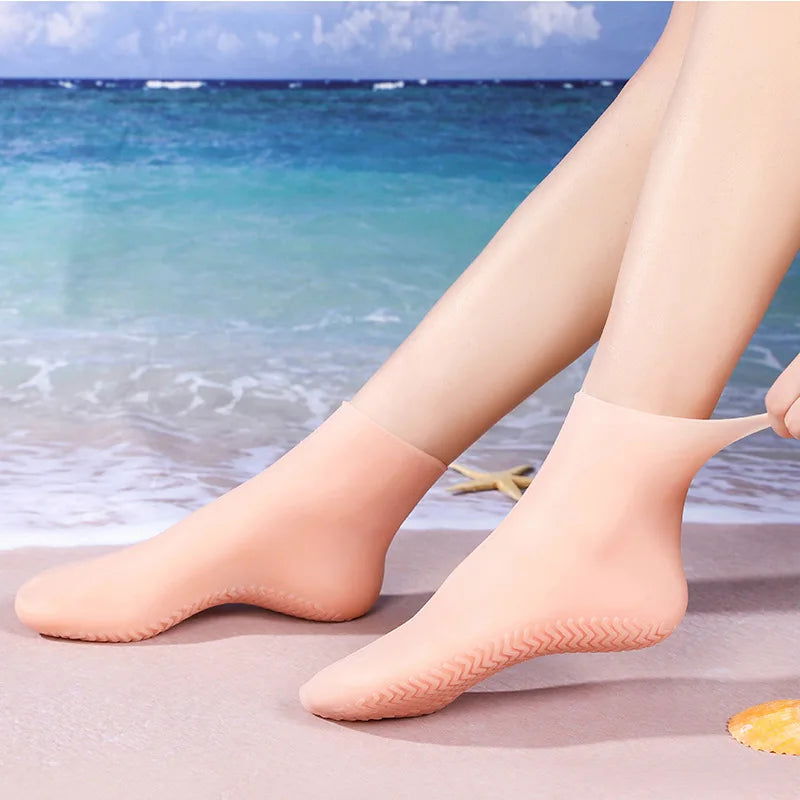 Chaussettes de Piscine en Silicone