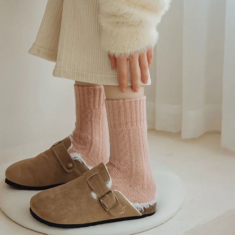 Chaussettes de Sol Rose Pack 5