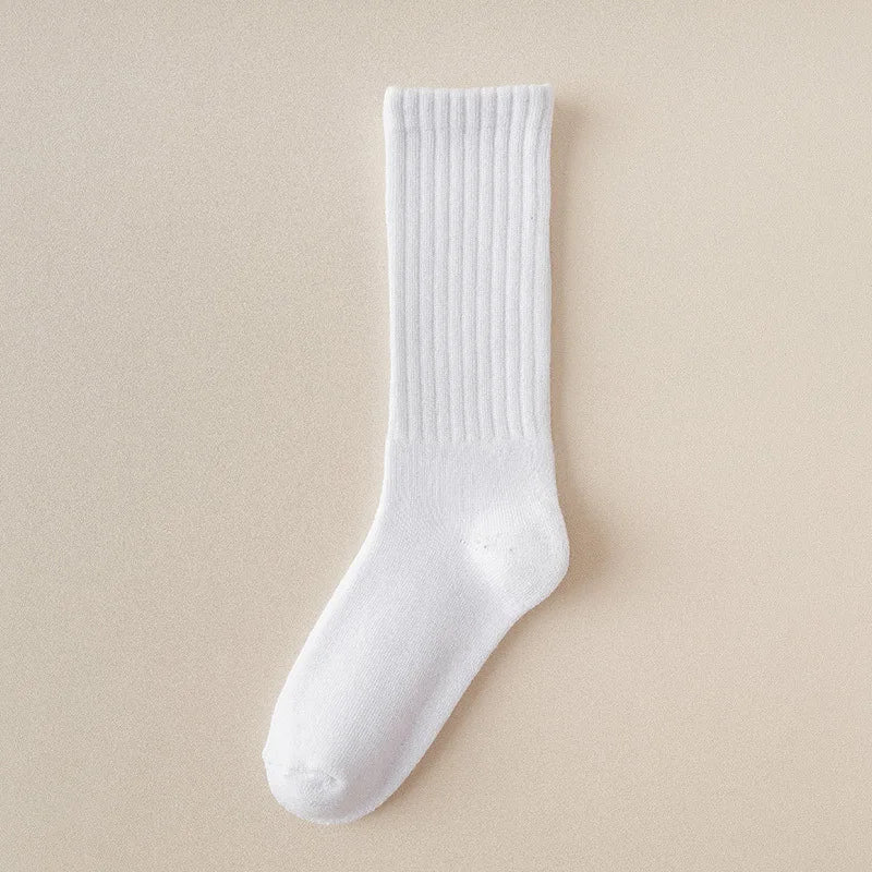 Chaussettes en Cachemire Monochrome