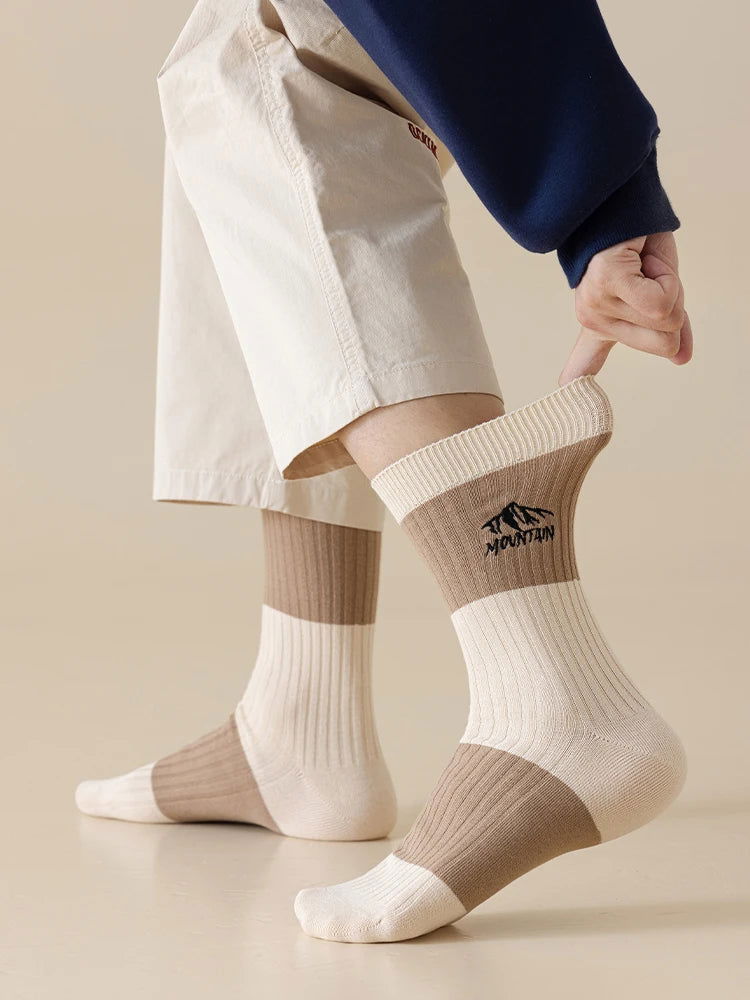 Chaussettes en Coton Absorbant la Transpiration