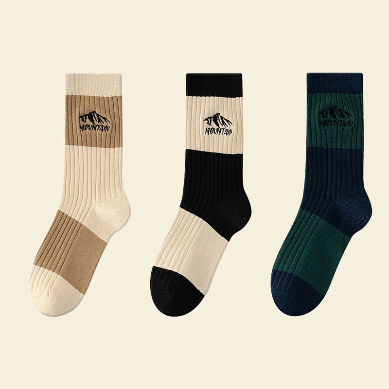Chaussettes en Coton Absorbant la Transpiration