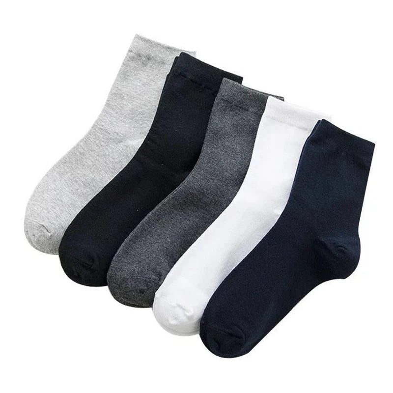 Chaussettes en Coton pour Homme Décontractées Pack 5