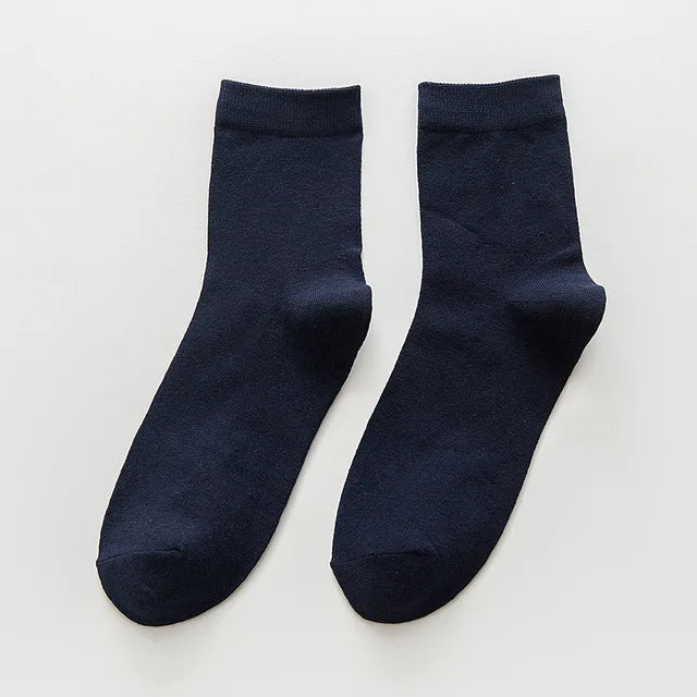 Chaussettes en Coton pour Homme Décontractées Pack 5