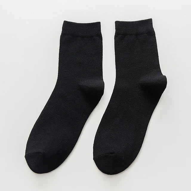 Chaussettes en Coton pour Homme Décontractées Pack 5