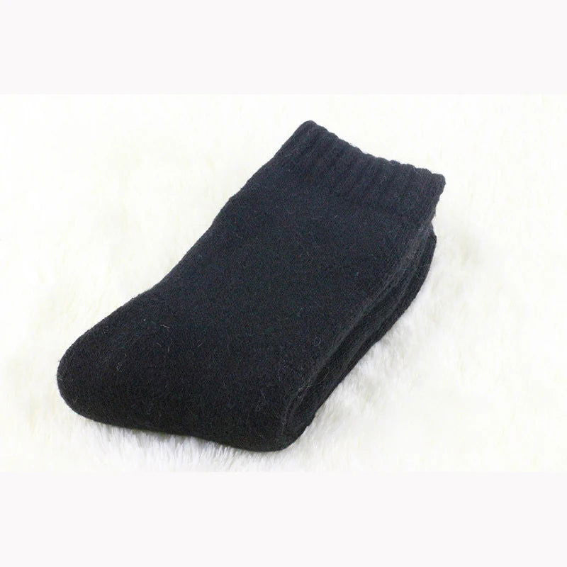 Chaussettes en Laine Épaisses Pack 3