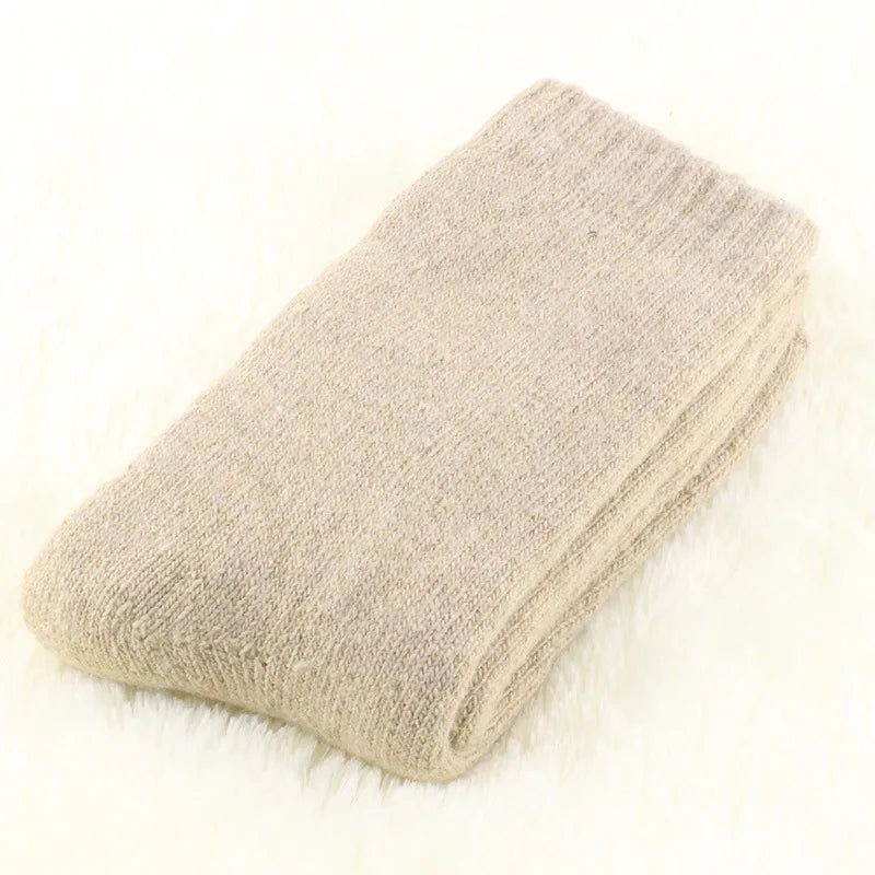 Chaussettes en Laine Épaisses Pack 3