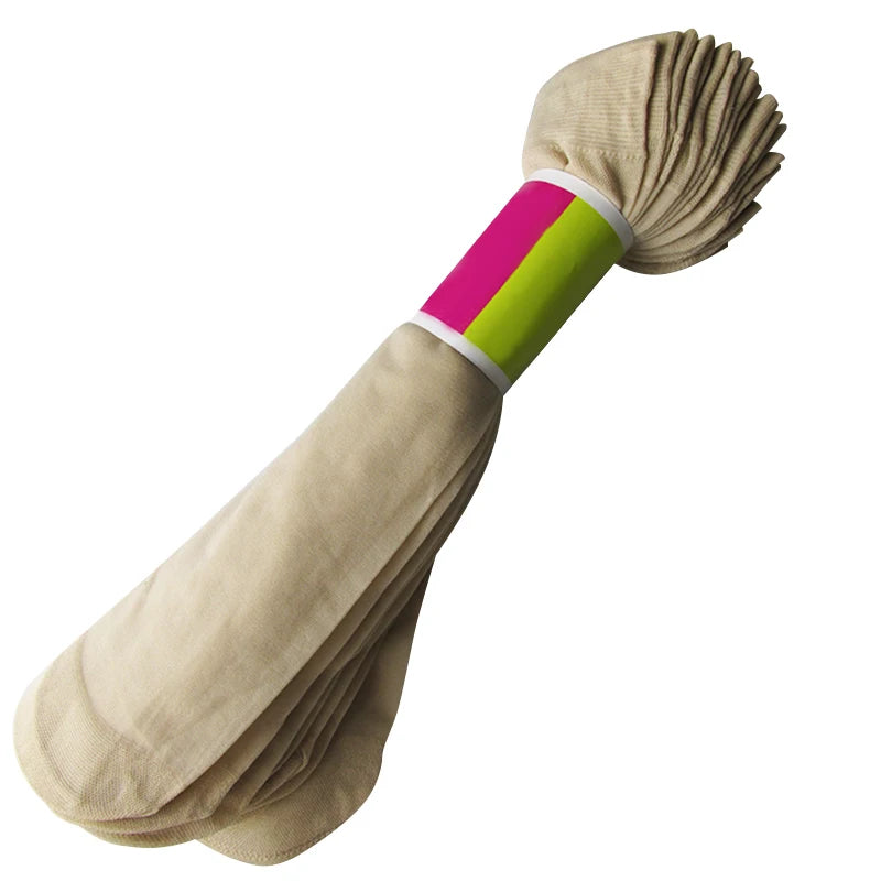 Chaussettes en Soie Fine Transparente Pack 5