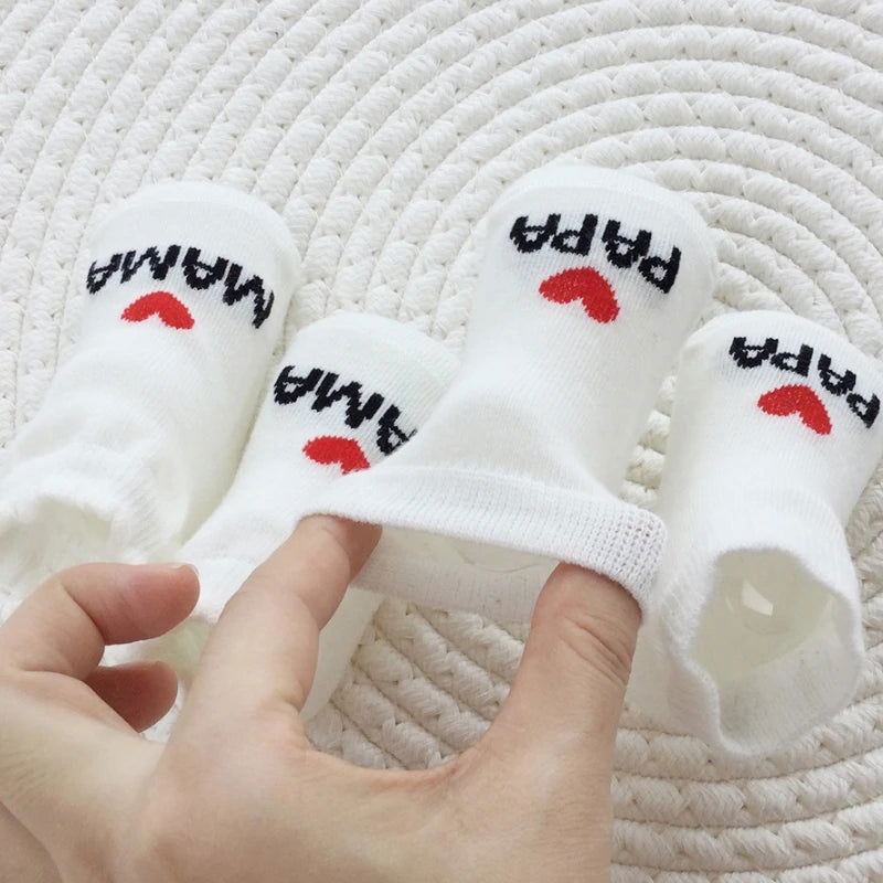 Chaussettes pour Bébé Papa et Maman
