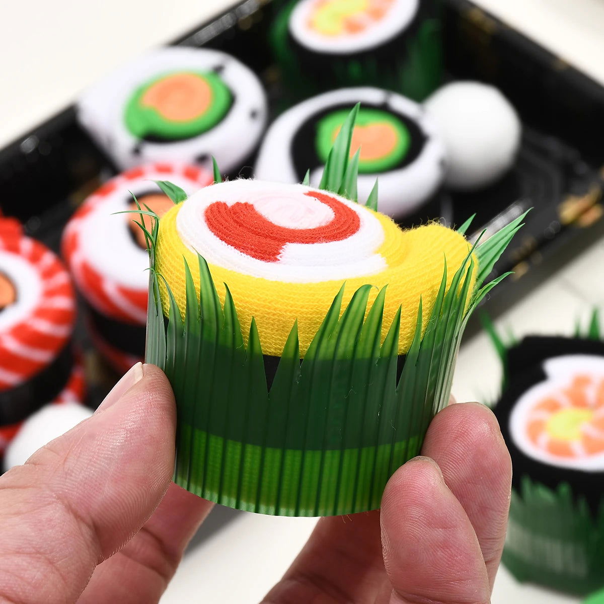 Lot 4 Paires Chaussette Sushi