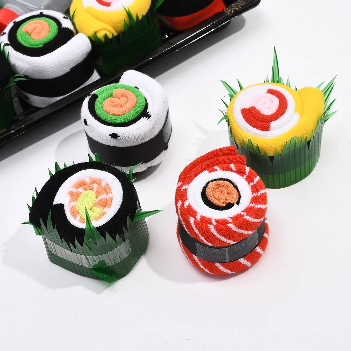 Lot 4 Paires Chaussette Sushi