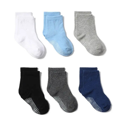 Chaussette Antidérapante Bébé en Coton 