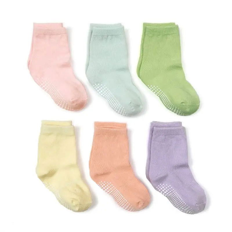 Chaussette Antidérapante Bébé en Coton 