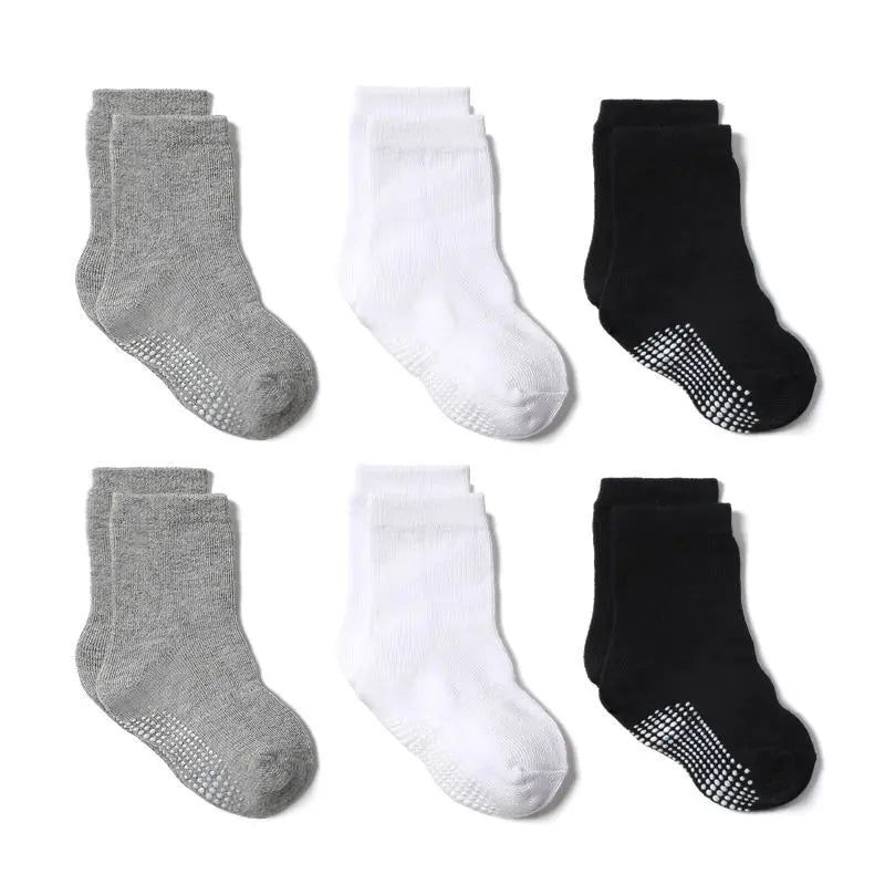 Chaussette Antidérapante Bébé en Coton 