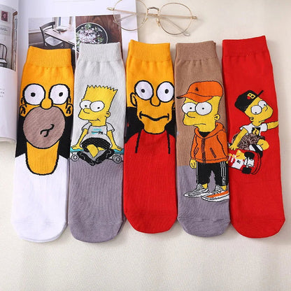 Chaussette Bart Simpson 