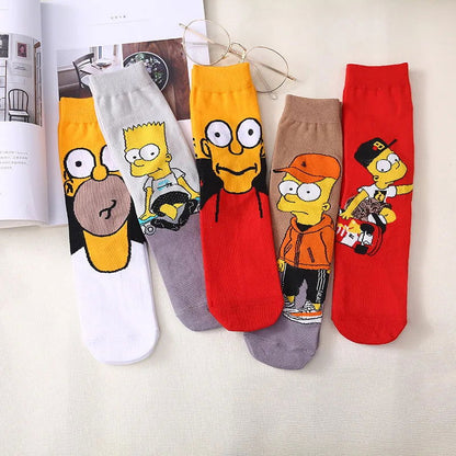 Chaussette Bart Simpson 