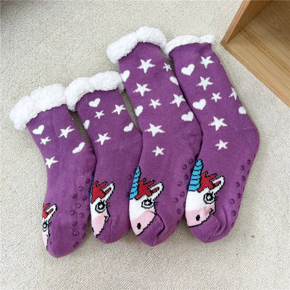 Chaussette Chausson Licorne 