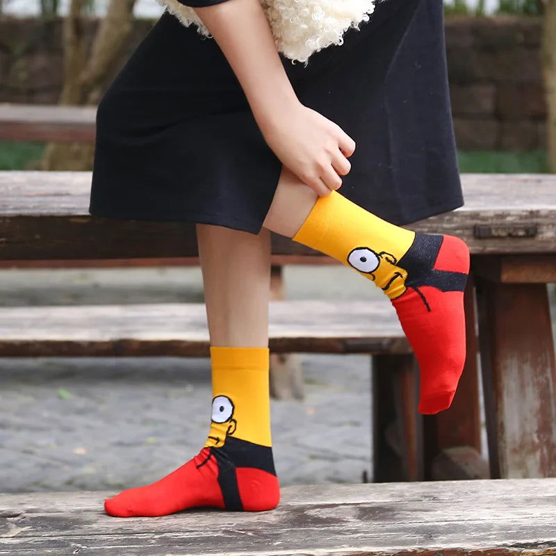 Chaussette Lisa Simpson 