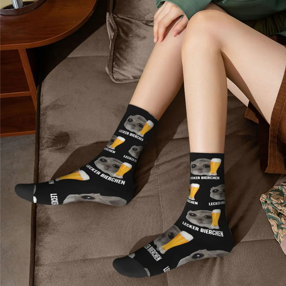 Chaussette Motif Bière pour Homme 