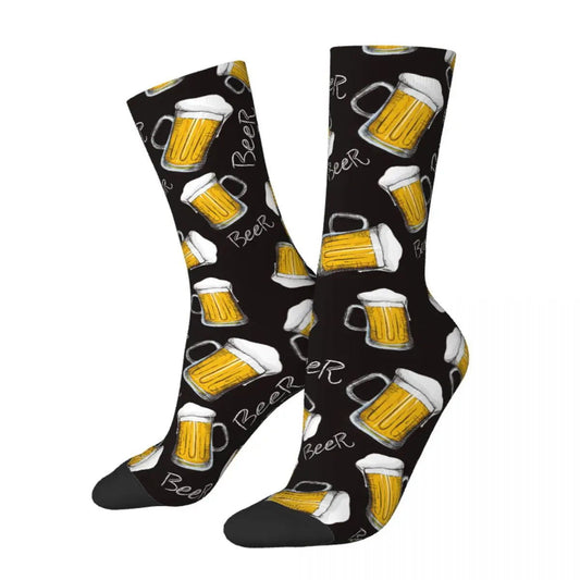 Chaussette Motifs Bière 