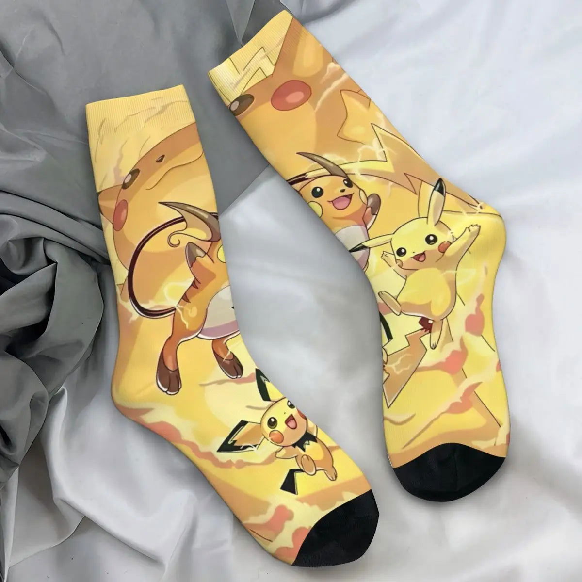 Chaussette Pokémon Évolution Pikachu 