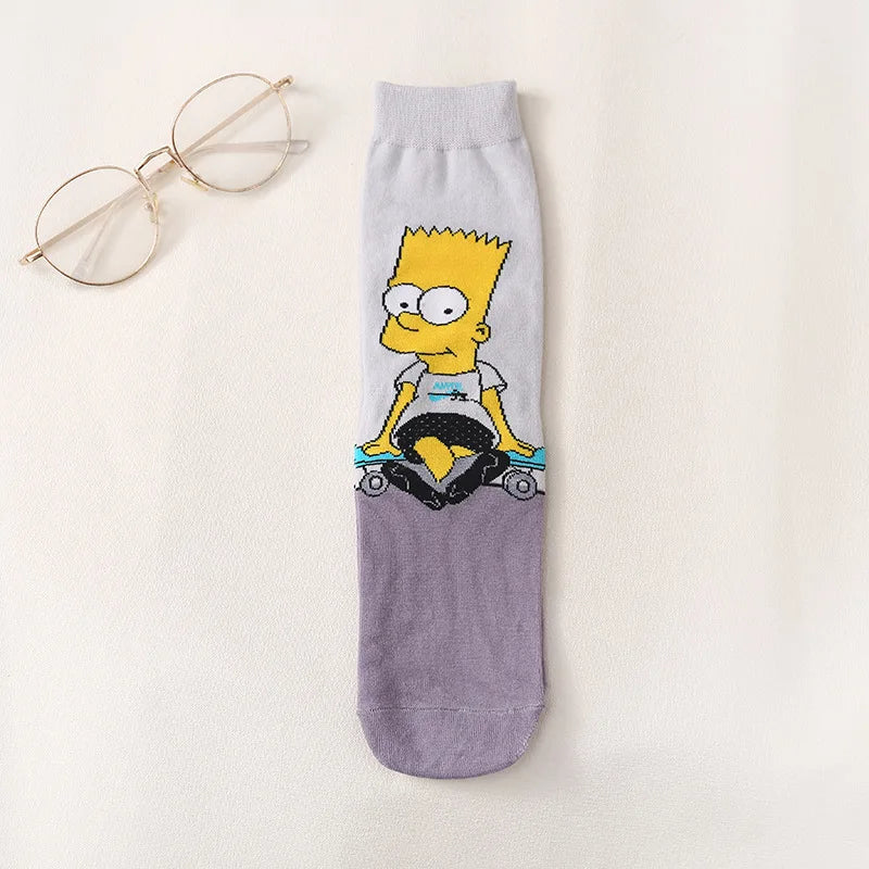 Chaussette Simpson Bart 