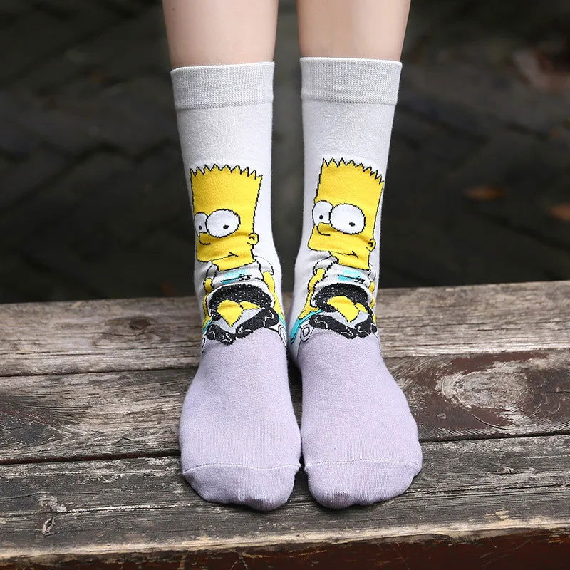 Chaussette Simpson Bart 