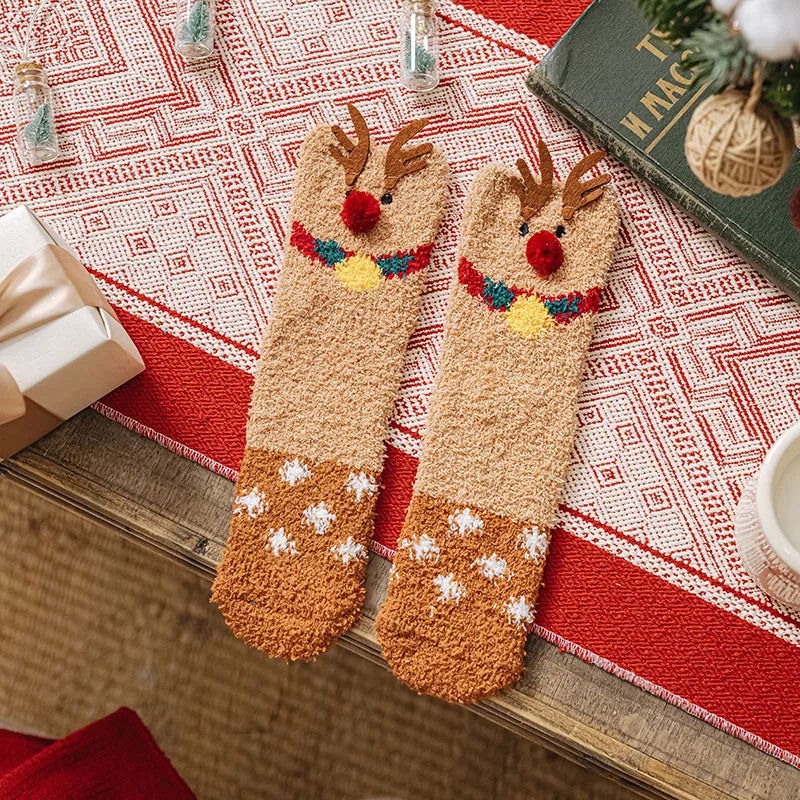 Chaussette de Noël Renne 