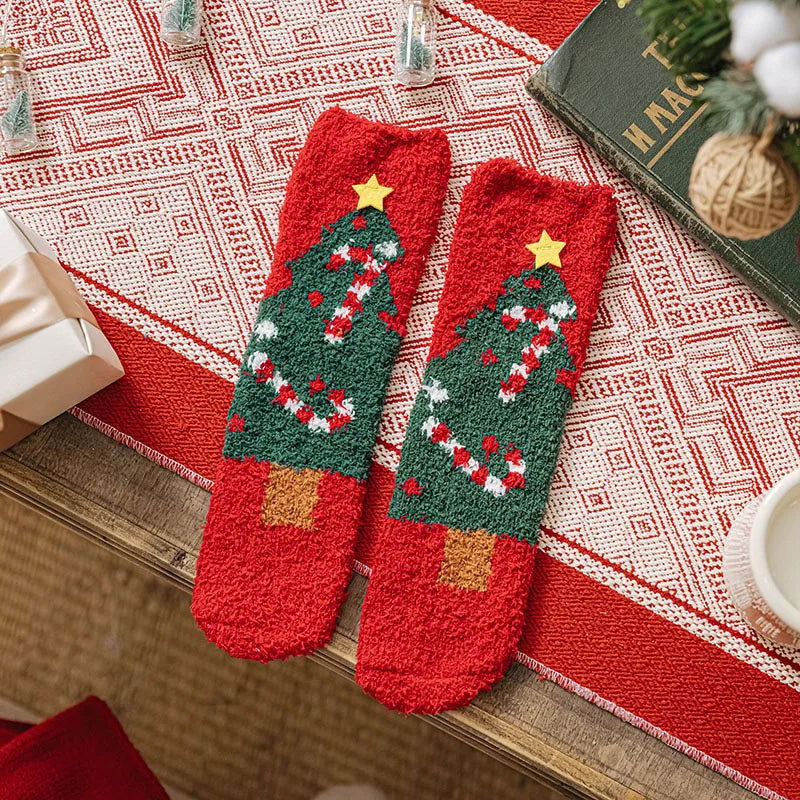 Chaussette de Noël Sapin 