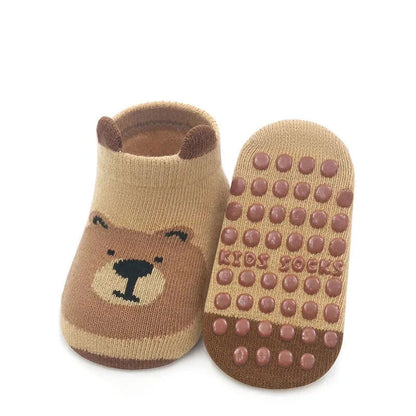 Chaussettes Antidérapantes Bébé Animaux 