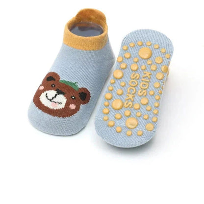 Chaussettes Antidérapantes Bébé Motif Animal 