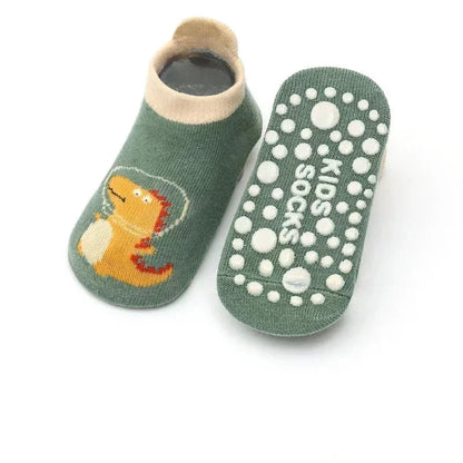 Chaussettes Antidérapantes Bébé Motif Animal 