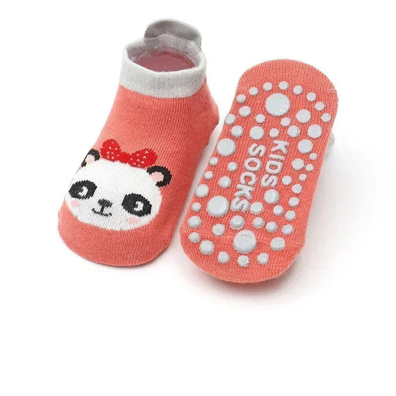 Chaussettes Antidérapantes Bébé Motif Animal 