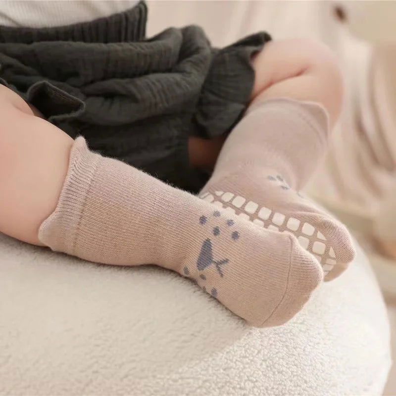 Chaussettes Antidérapantes Bébé Pack 3 