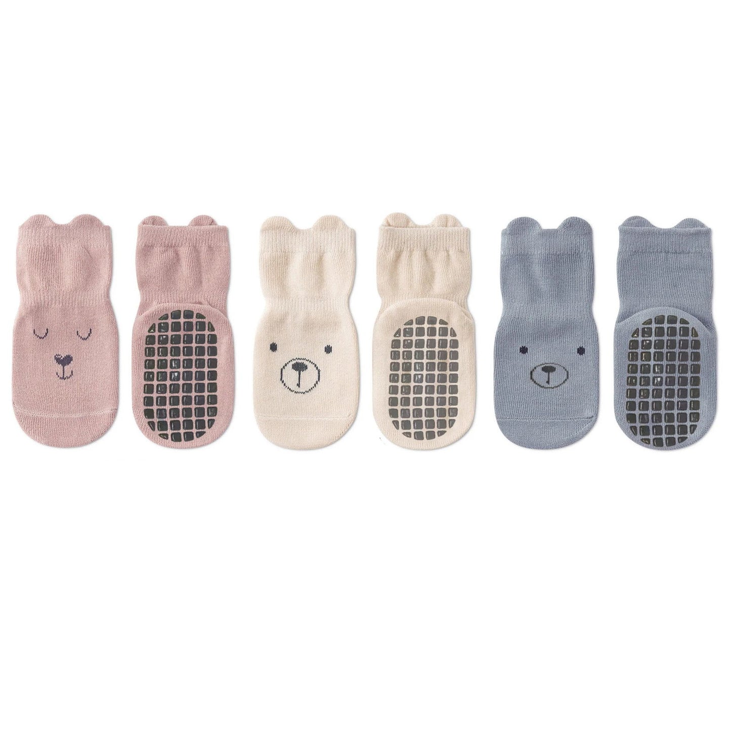 Chaussettes Antidérapantes pour Bébé Fille 