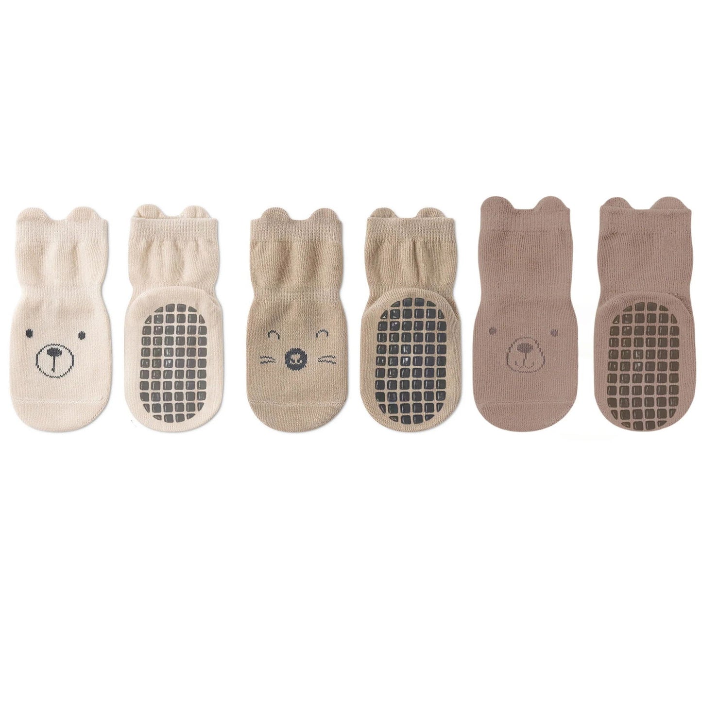 Chaussettes Antidérapantes pour Bébé Fille 