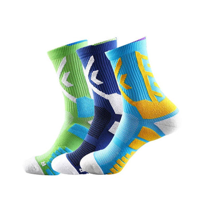 Chaussettes Basket pour Homme Pack 3 