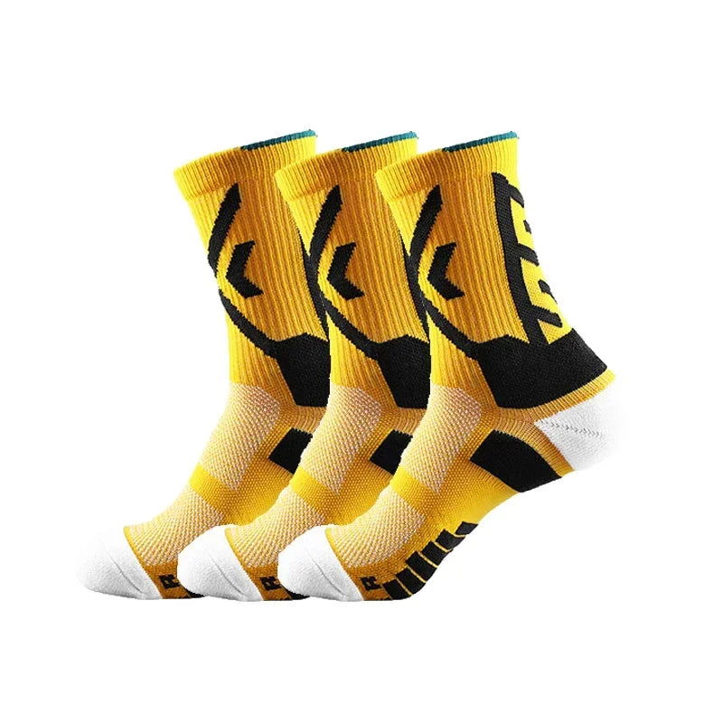 Chaussettes Basket pour Homme Pack 3 