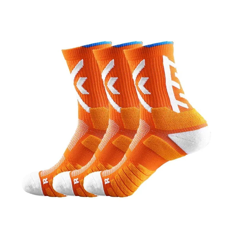 Chaussettes Basket pour Homme Pack 3 