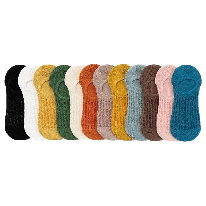 Chaussettes Basses Respirantes Pack 5 