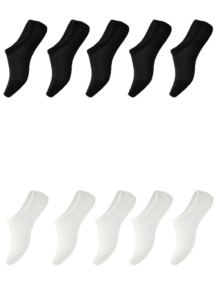 Chaussettes Basses en Bambou Pack 10 