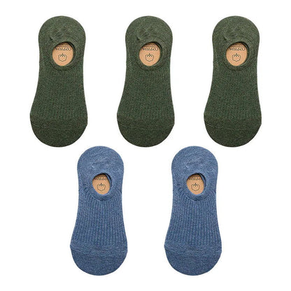 Chaussettes Basses en Coton Pack 5 